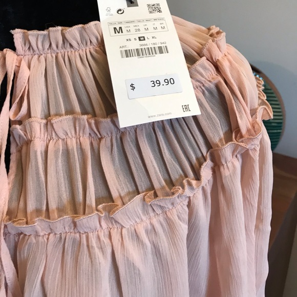 Zara Ruched Blouse - Picture 6 of 14